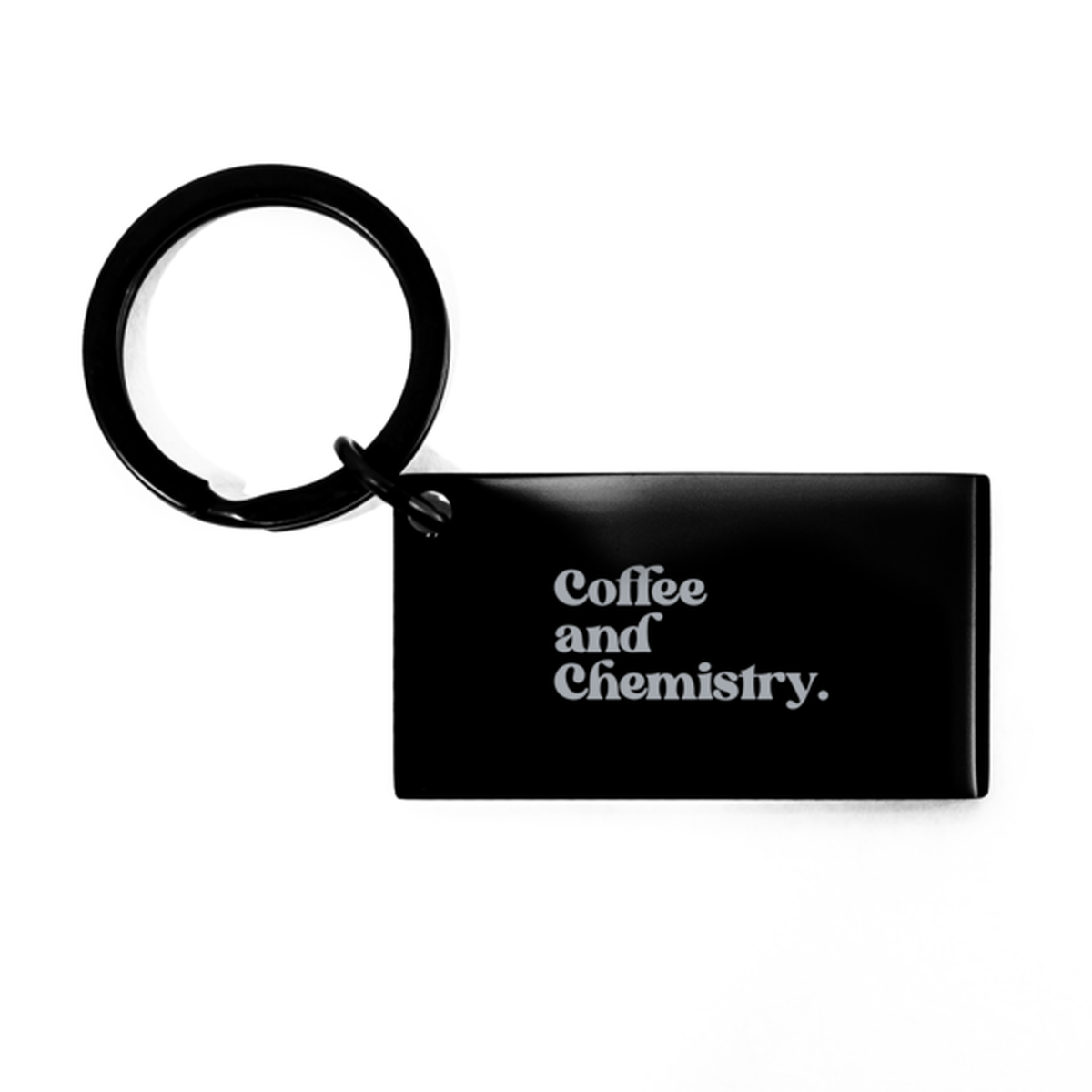 Chemistry Teacher 70s 1970s Science Professor Chemist Keychain, Gifts, Car House Key Ring Chain, Christmas, Stocking Stuffer