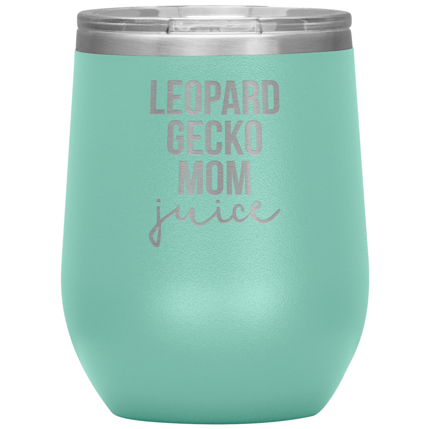 Leopard Gecko Mom Wine Tumbler, Leopard Gecko Mom Gifts, Travel Wine Cup, Birthday Gifts for Men and Women