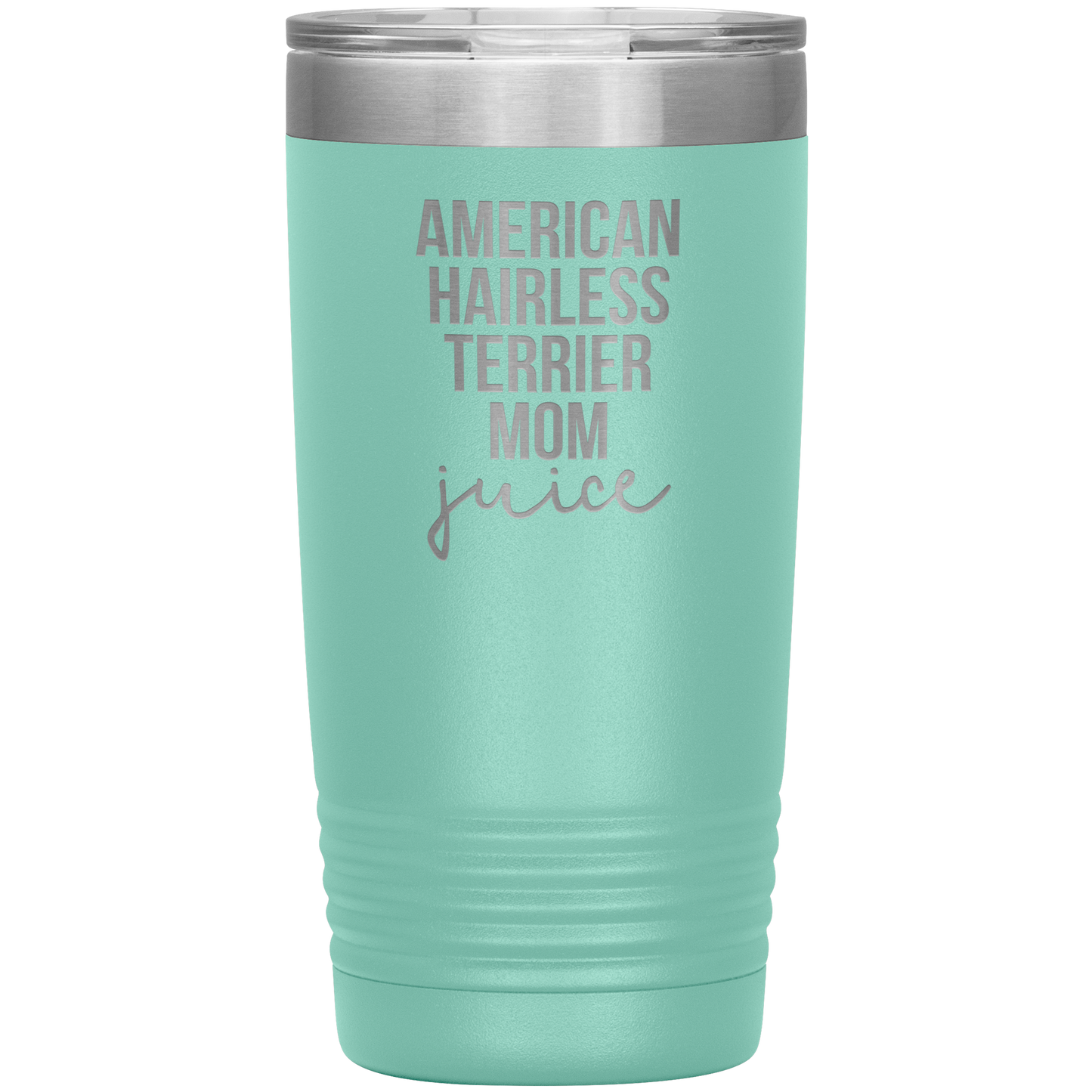 American Hairless Terrier Mom Tumbler, Funny Travel Coffee Mug, Birthday Gifts for Men and Women