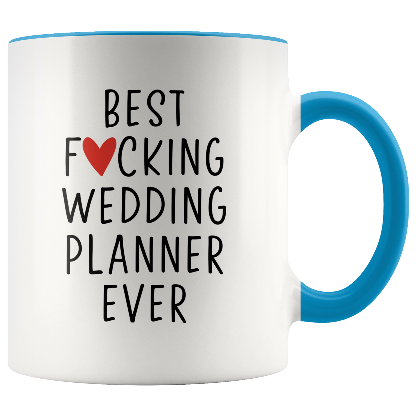 Wedding Planner Gifts, Coffee Mug, Two Tone Accent Cup, Birthday Gift for Men and Women