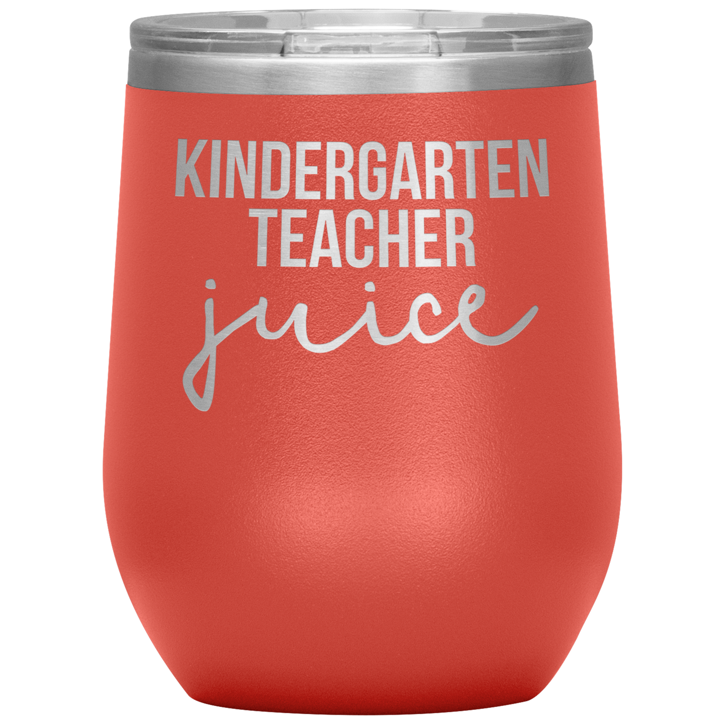 Kindergarten Teacher Wine Tumbler, Kindergarten Teacher Gifts, Travel Wine Cup, Birthday Gifts for Men and Women