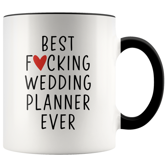 Wedding Planner Gifts, Coffee Mug, Two Tone Accent Cup, Birthday Gift for Men and Women