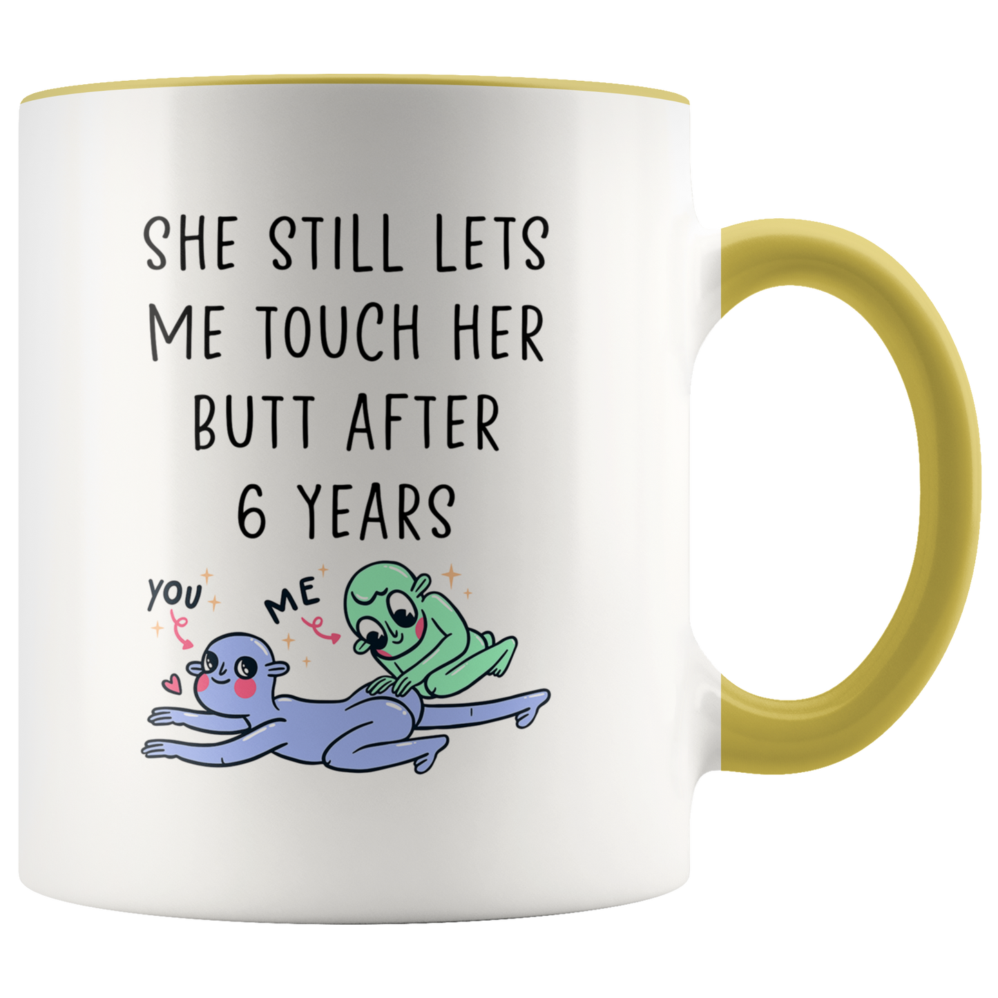 6th Anniversary Gift for Husband, 6 Year Wedding Anniversary Gifts, Accent Coffee Mug, Birthday Gifts for Men and Women