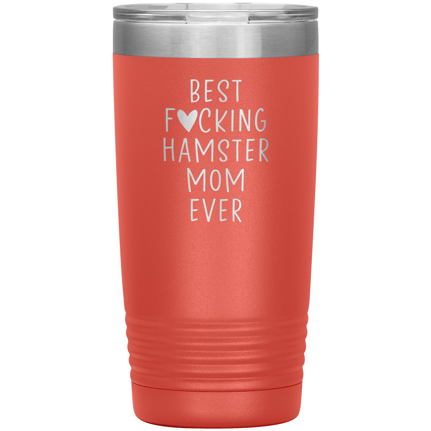 Hamster Mom Tumbler, Hamster Mom Gifts, Travel Coffee Mug, Birthday Gifts for Men and Women