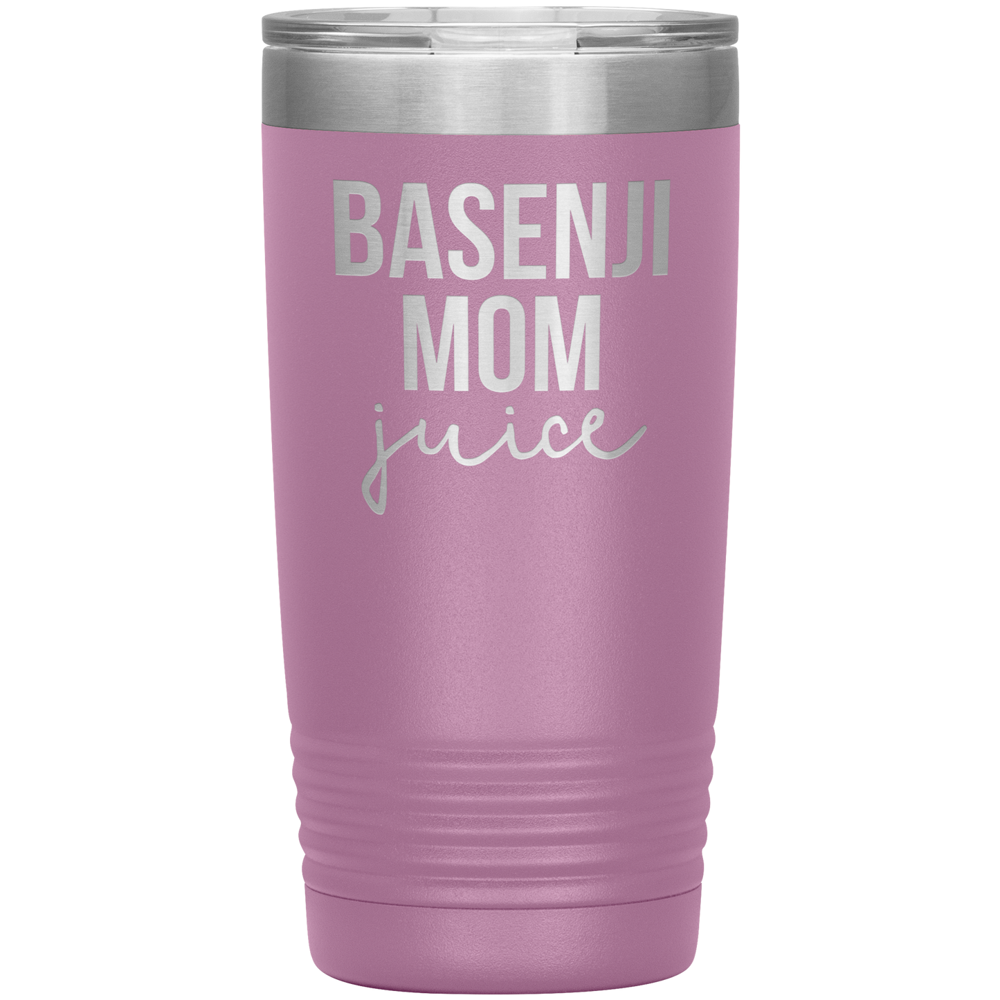 Basenji Mom Tumbler, Funny Travel Coffee Mug, Birthday Gifts for Men and Women