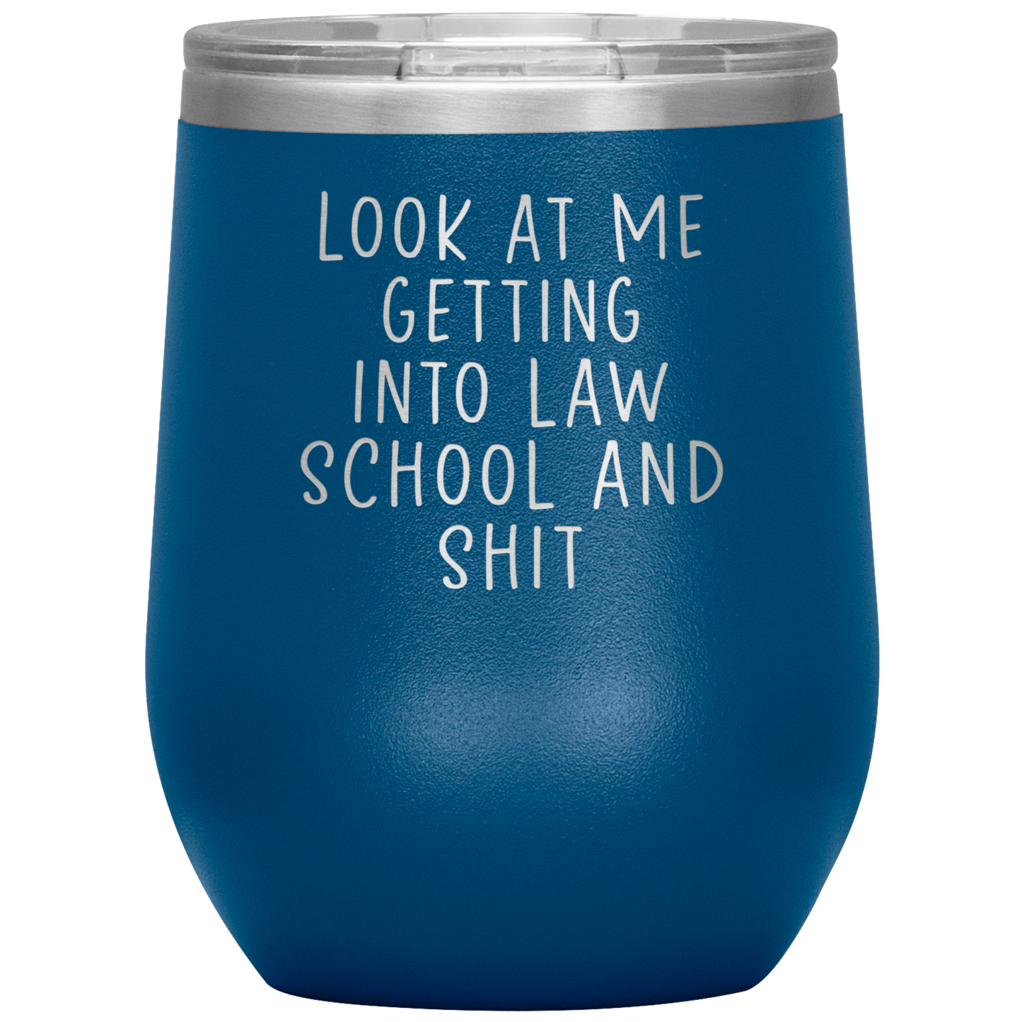 Law School Student Wine Tumbler, Law School Student Gifts, Travel Wine Cup, Birthday Gifts for Men and Women