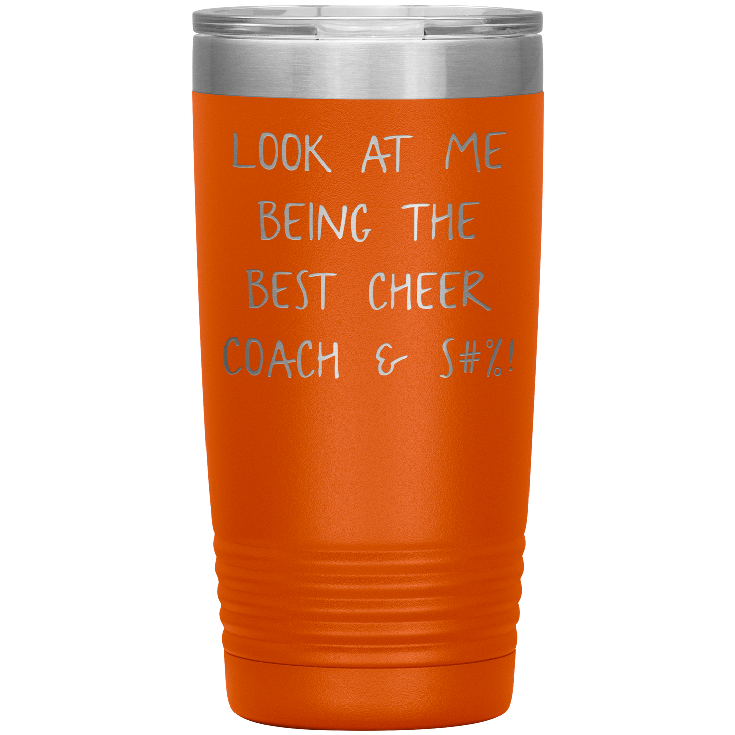 Cheer Coach Tumbler, Mortician Travel Coffee Mug, Cheer Coach Gifts, Birthday Gift Ideas for Men and Women