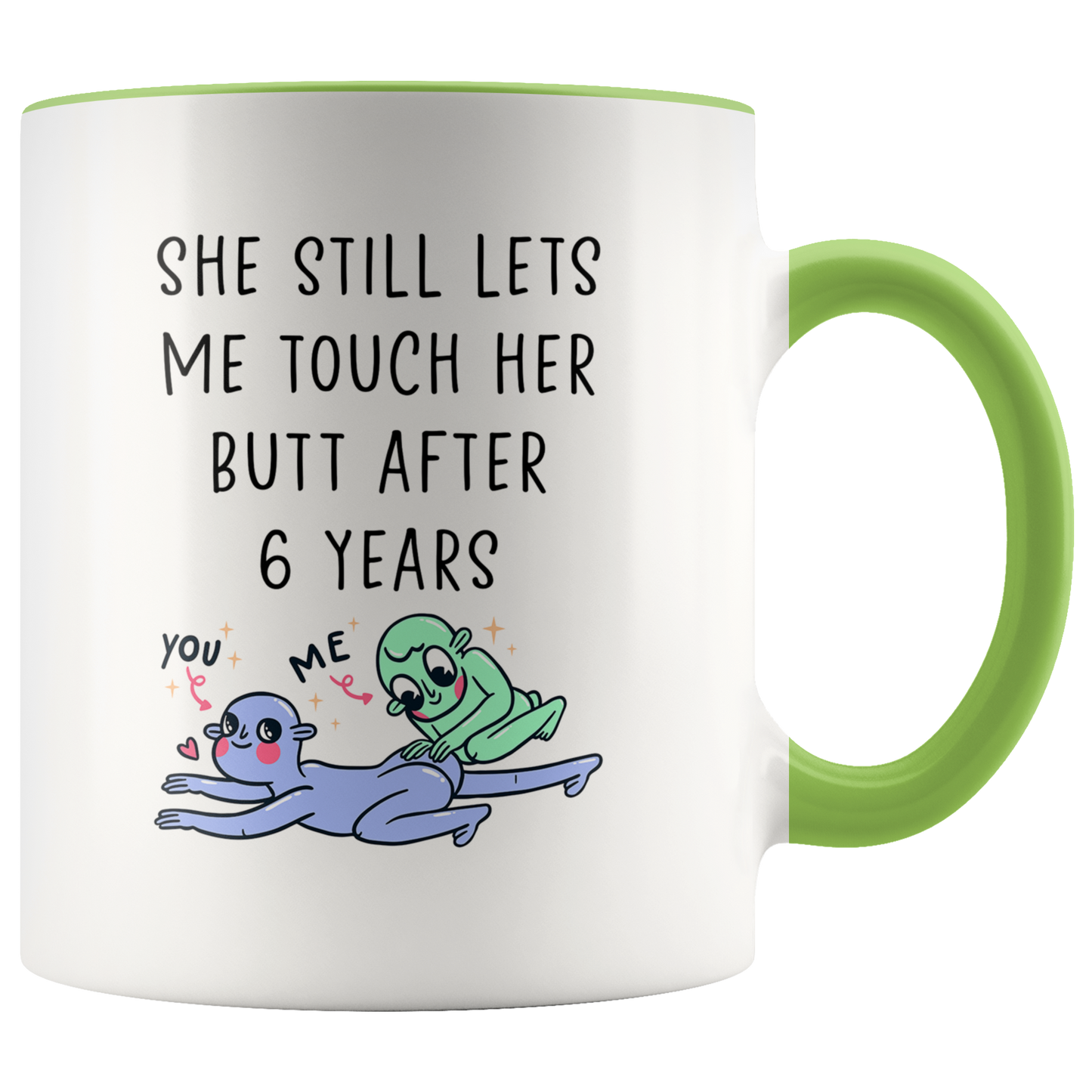 6th Anniversary Gift for Husband, 6 Year Wedding Anniversary Gifts, Accent Coffee Mug, Birthday Gifts for Men and Women