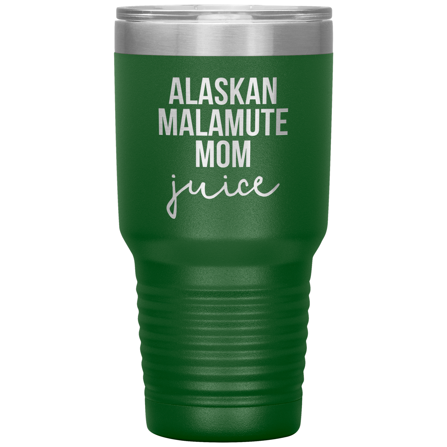 Alaskan Malamute Mom Tumbler, Funny Travel Coffee Mug, Birthday Gifts for Men and Women