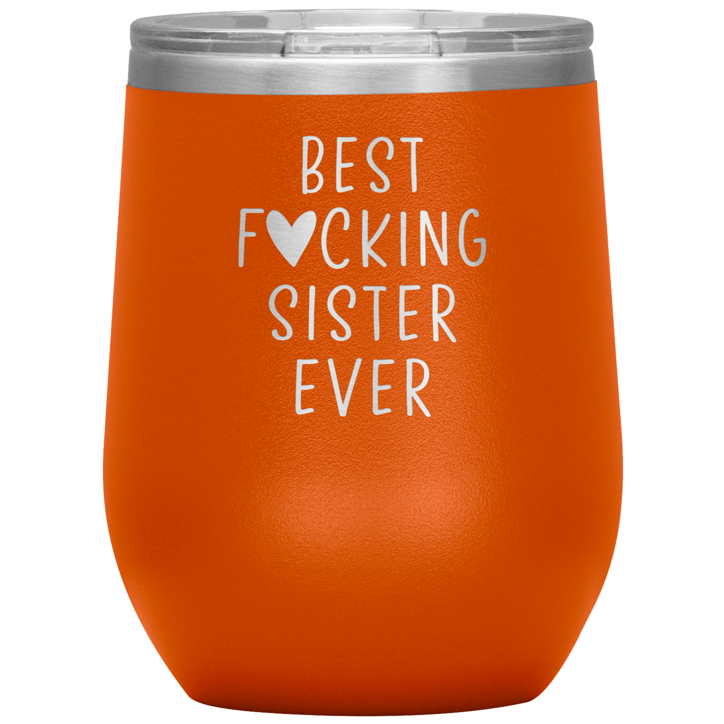 Sister Tumbler, Sister Gifts, Travel Wine Cup, Birthday Gifts for Men and Women