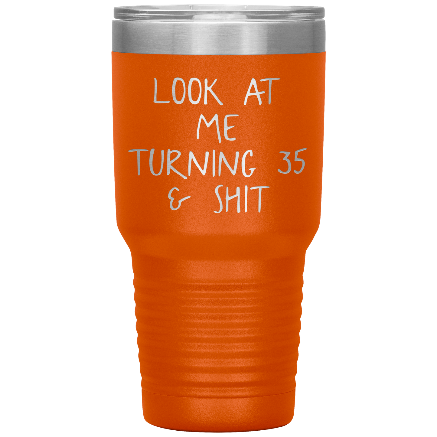 35th Birthday Tumbler, 35th Birthday Gifts, Travel Coffee Mug, Birthday Gifts for Men and Women