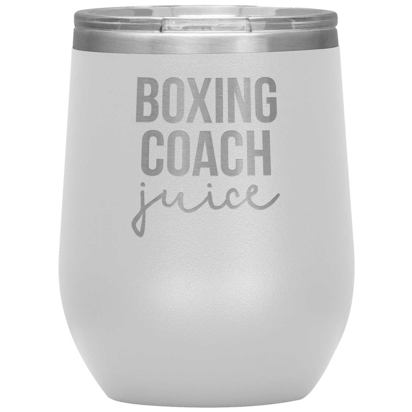 Boxing Coach Wine Tumbler, Boxing Coach Gifts, Travel Wine Cup, Birthday Gifts for Men and Women