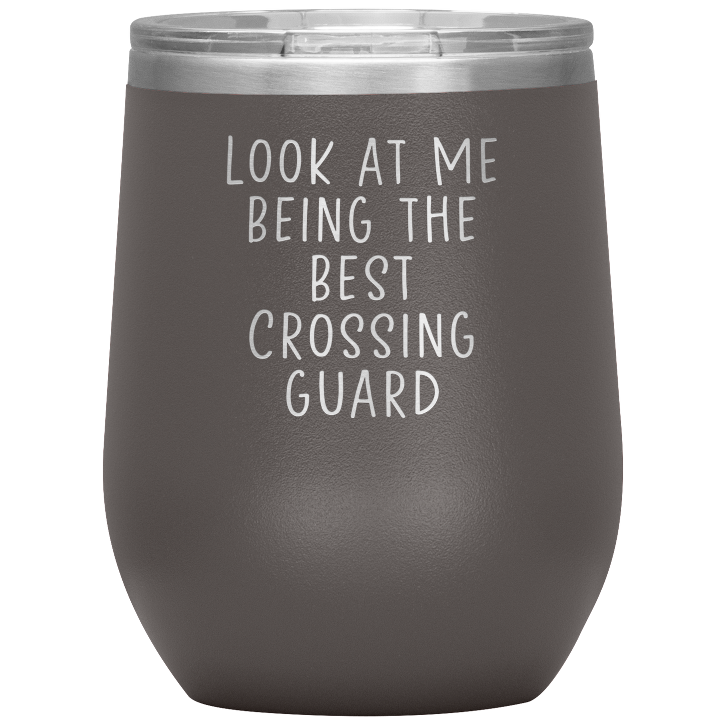 Crossing Guard Wine Tumbler, Crossing Guard Gifts, Travel Wine Cup, Birthday Gifts for Men and Women