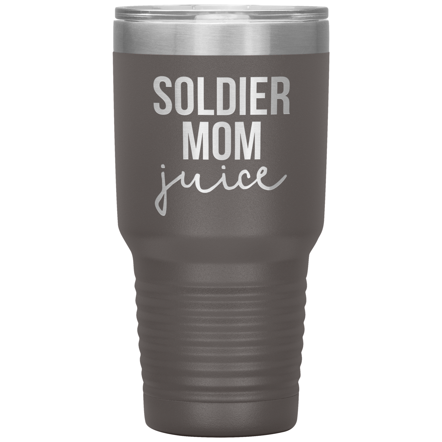 Soldat Maman Tumbler, Soldier Mom Cadeaux, Travel Coffee Mug, Cadeaux d’anniversaire pour les hommes et les femmes