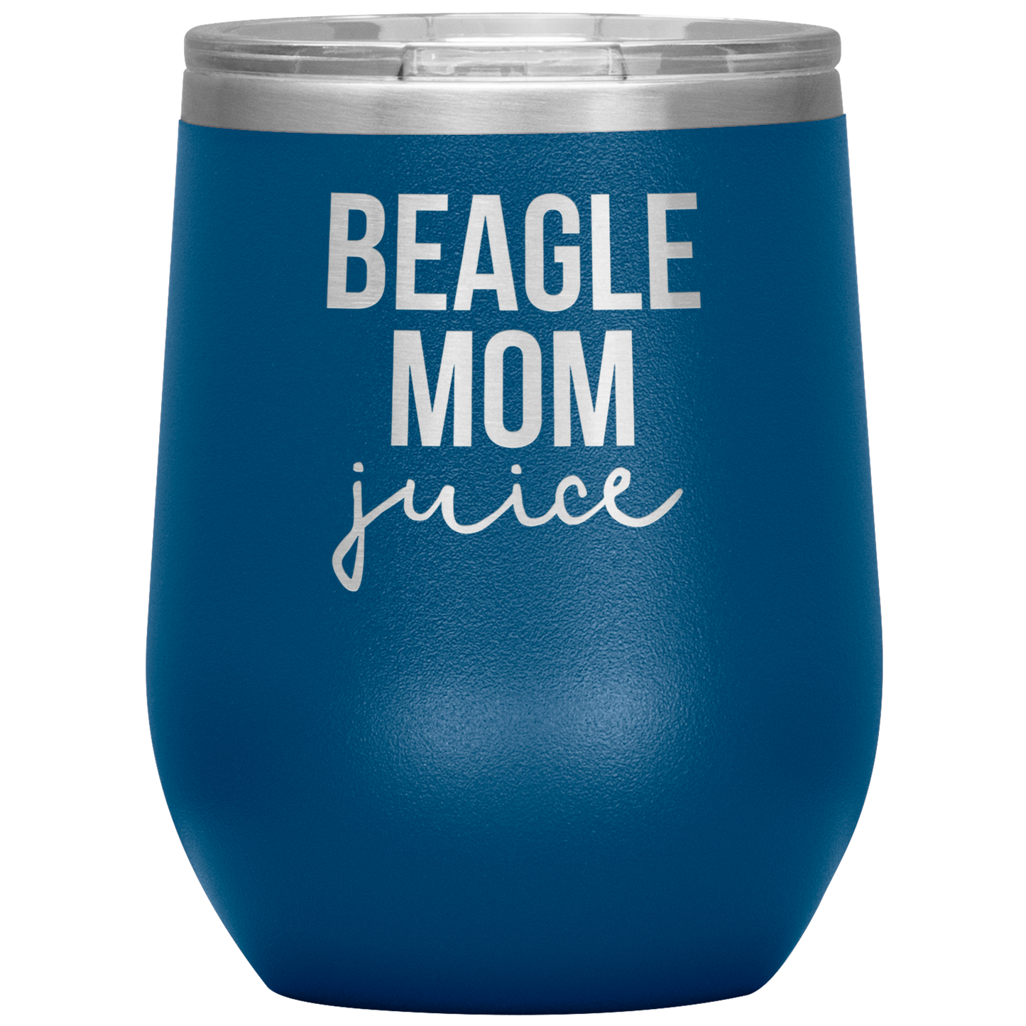 Beagle Mom Wine Tumbler, Beagle Mom Gifts, Travel Wine Cup, Cadeaux d’anniversaire pour hommes et femmes