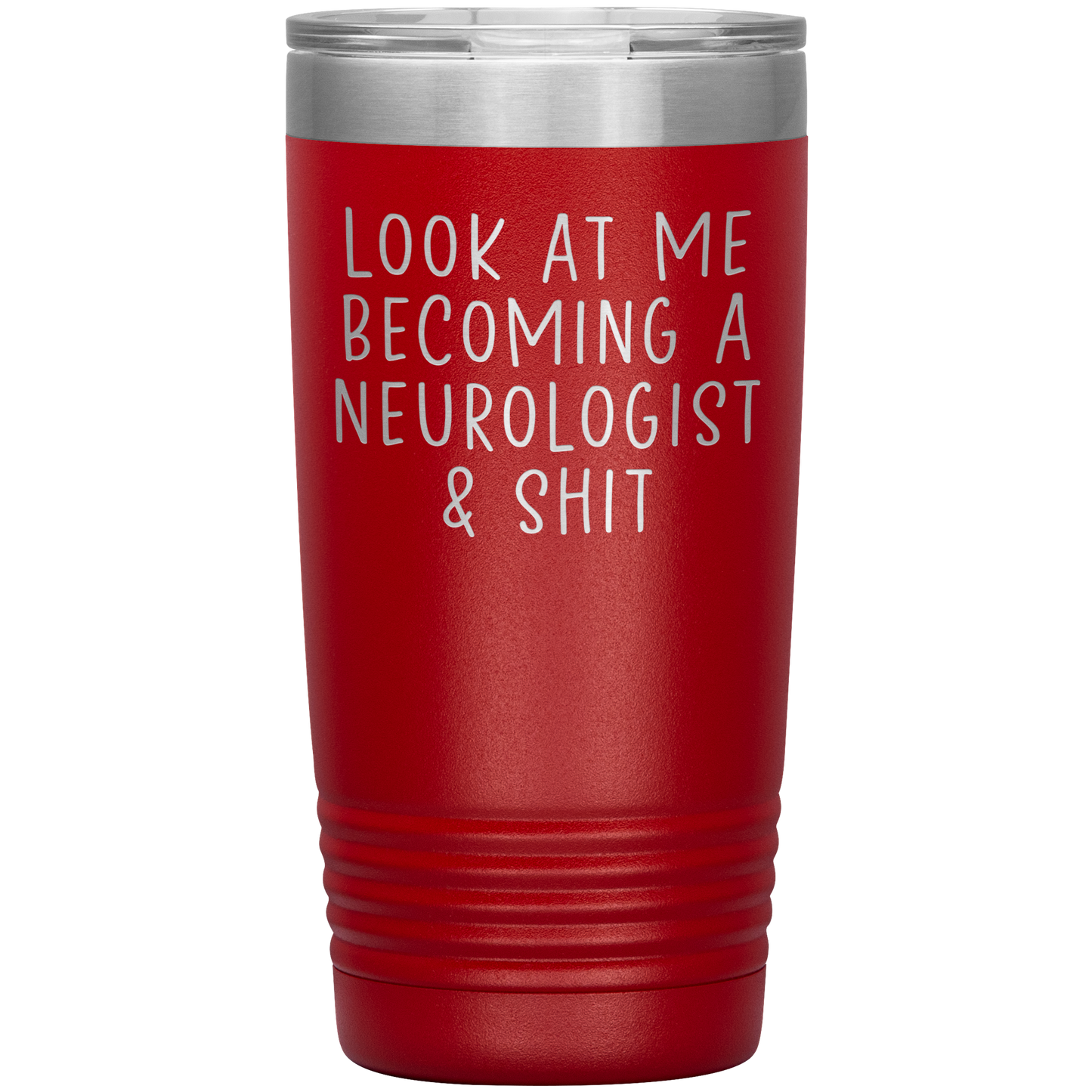 Neurólogo Tumbler, Regalos neurólogos, Taza de Café de Viaje, Regalos de Cumpleaños para Hombres y Mujeres