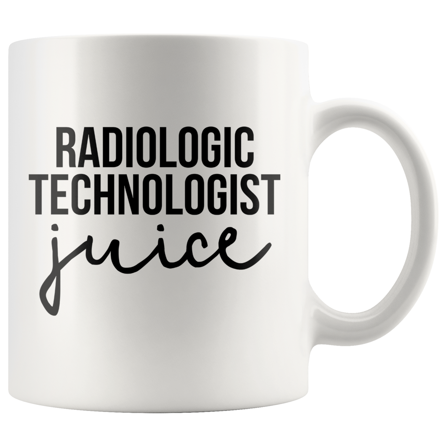 Radiologic Technologist Gifts, Coffee Mug, Two Tone Accent Cup, Birthday Gift for Men and Women