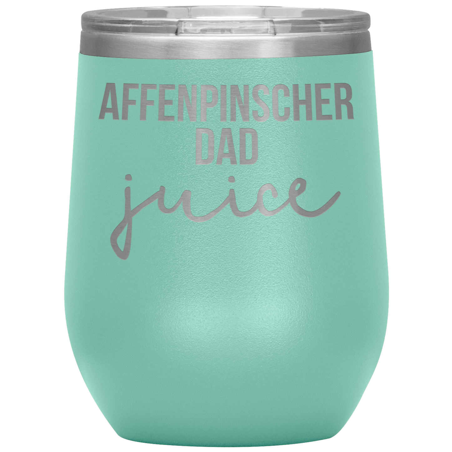 Affenpinscher Dad Wine Tumbler, Funny Travel Wine Cup, Birthday Gifts for Men and Women