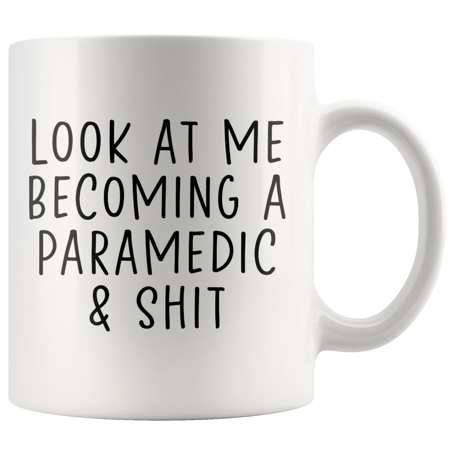 Paramedic Graduation Gifts, Coffee Mug, Two Tone Accent Cup, Birthday Gift for Men and Women