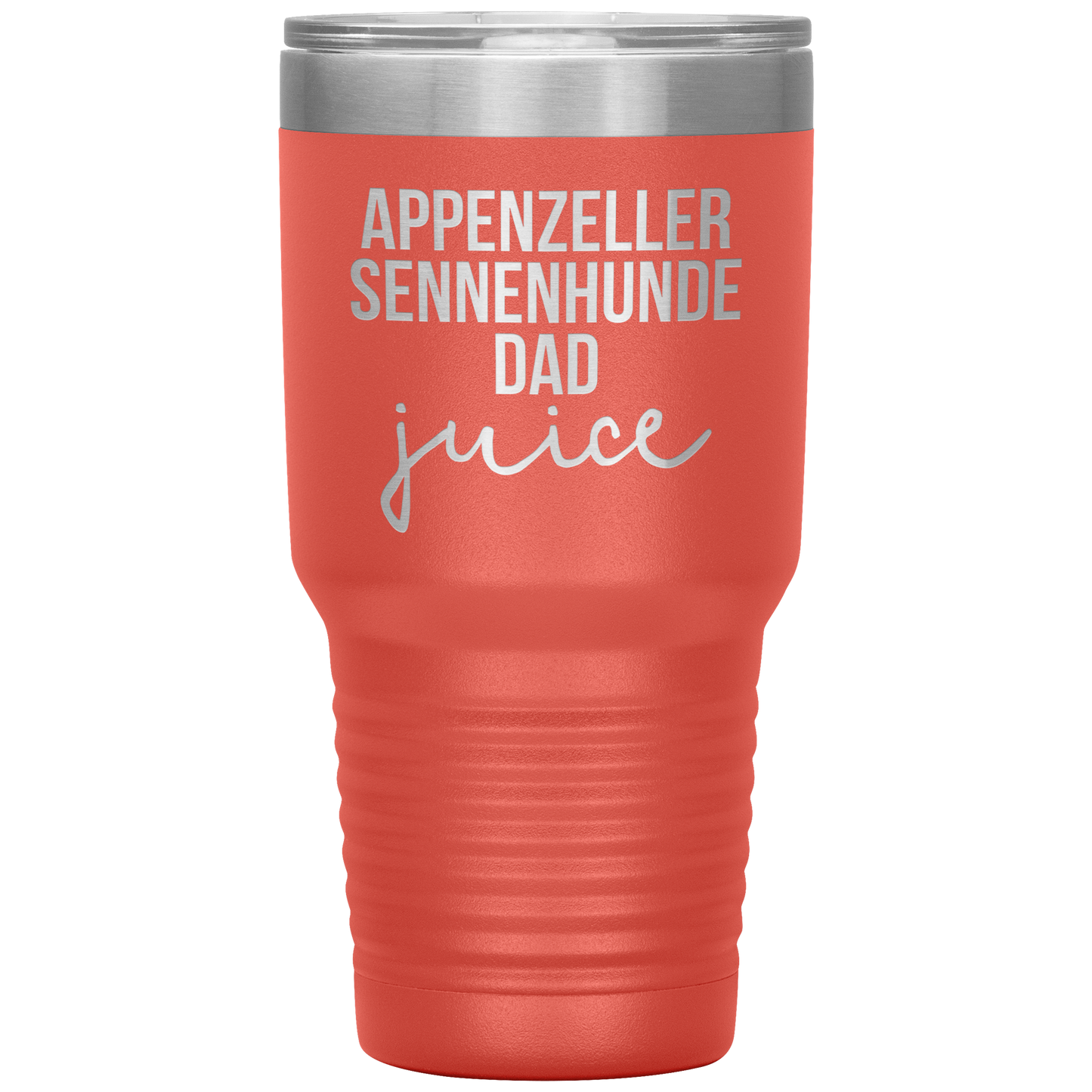 Appenzeller Sennenhunde Dad Tumbler, Funny Travel Coffee Mug, Birthday Gifts for Men and Women