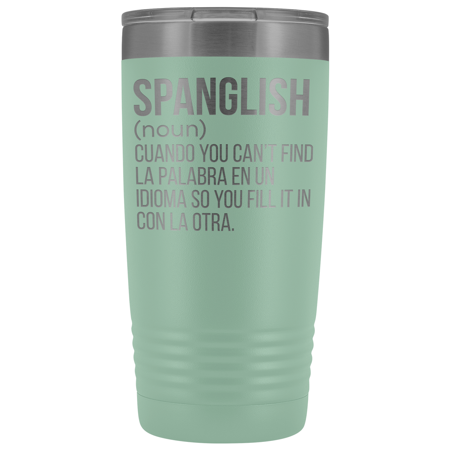 Spanglish Mug, Mexican Coffee Mugs, Spanish Teacher Tumbler, Puerto Rico Gifts, Venezuelan Gift