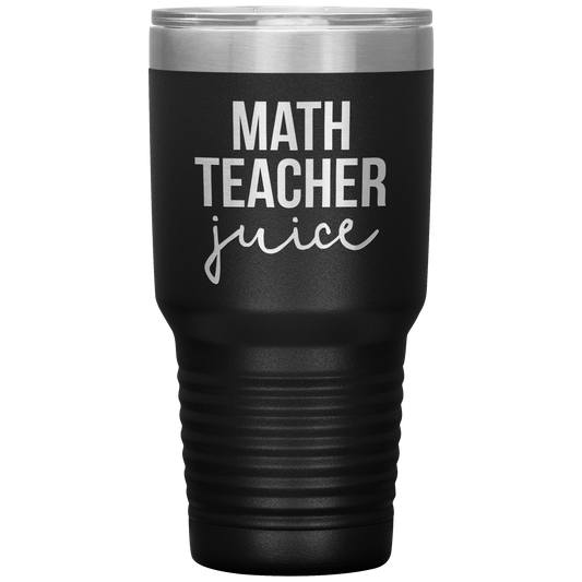 Math Teacher Tumbler, Math Teacher Gifts, Travel Coffee Mug, Birthday Gifts for Men and Women