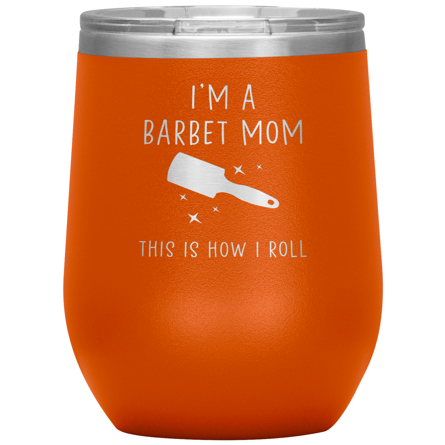 Barbet Mom Wine Tumbler, Funny Travel Wine Cup, Birthday Gifts for Men and Women