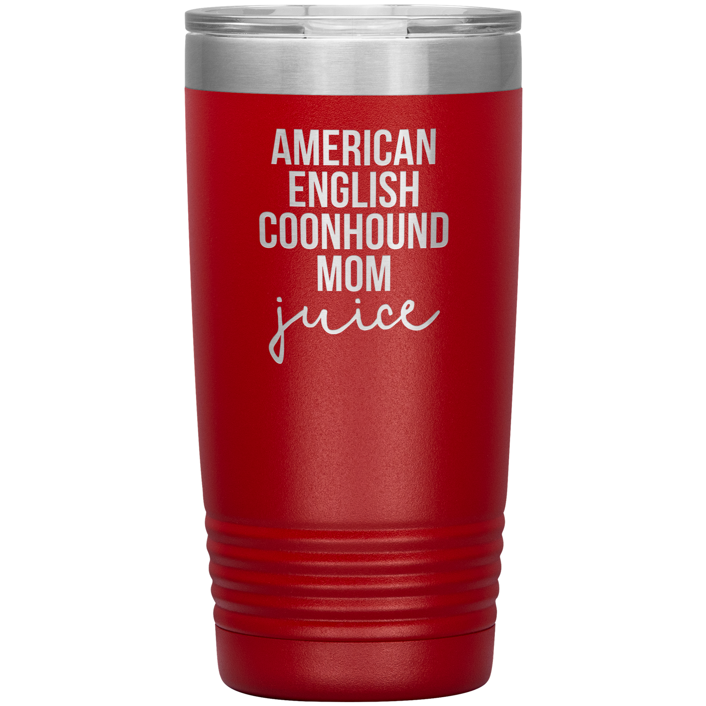 American English Coonhound Mom Tumbler, Funny Travel Coffee Mug, Birthday Gifts for Men and Women