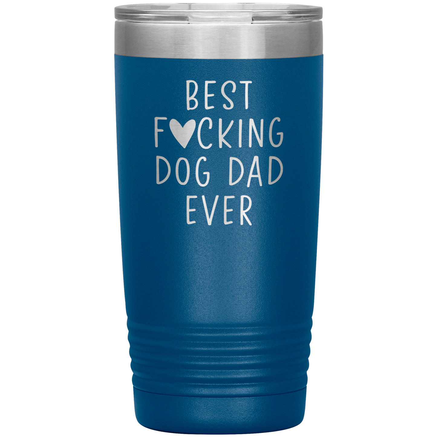 Dog Dad Tumbler, Dog Dad Gifts, Travel Coffee Mug, Birthday Gifts for Men and Women