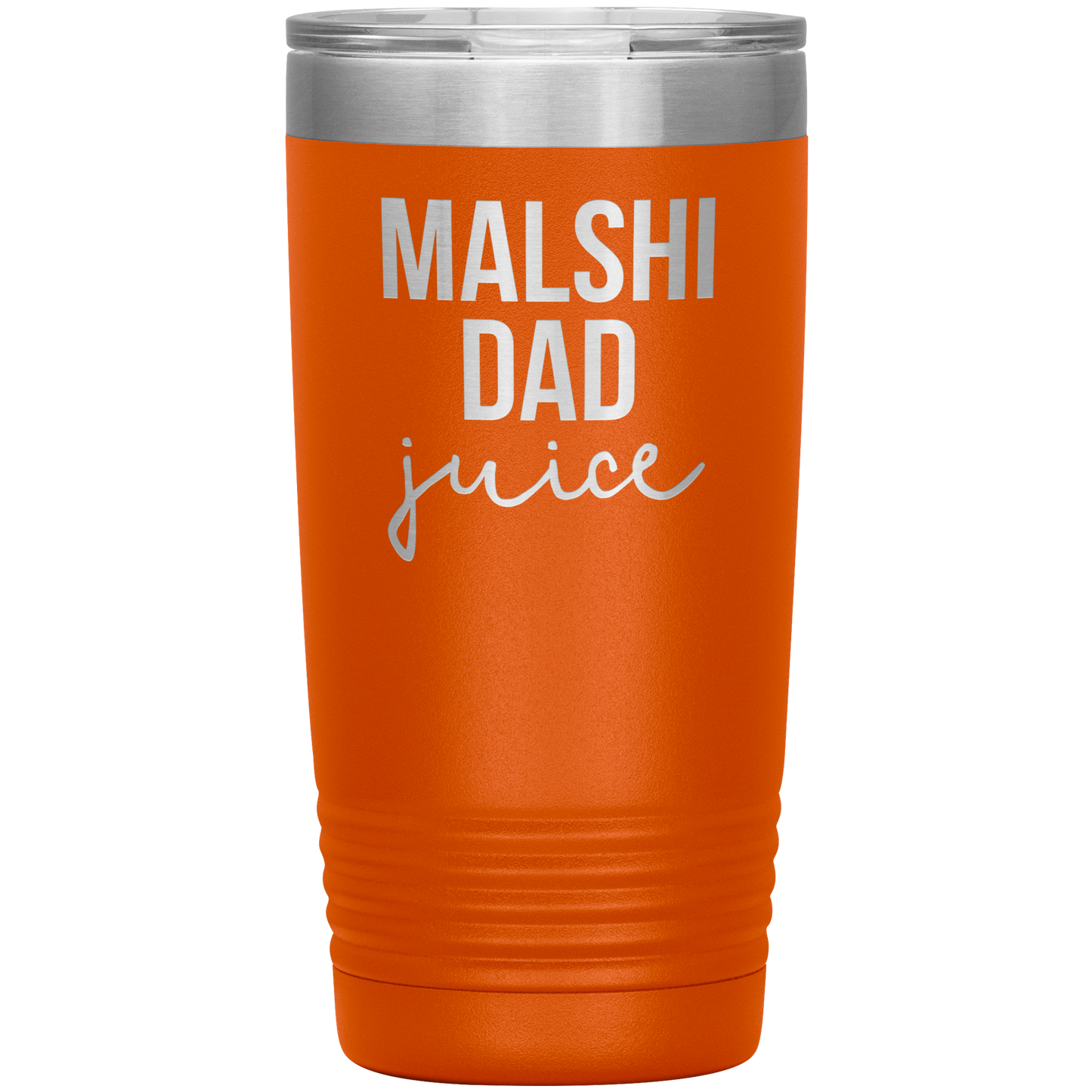 Malshi Dad Tumbler, Malshi Dad Cadeaux, Travel Coffee Mug, Cadeaux d’anniversaire pour hommes et femmes