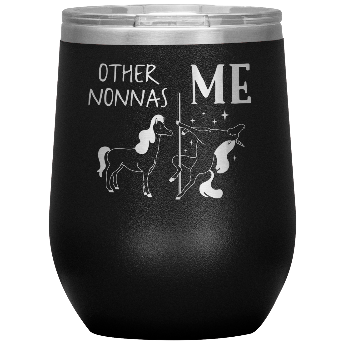 Nonna Wine Tumbler, Nonna Gifts, Travel Wine Cup, Birthday Gifts for Men and Women