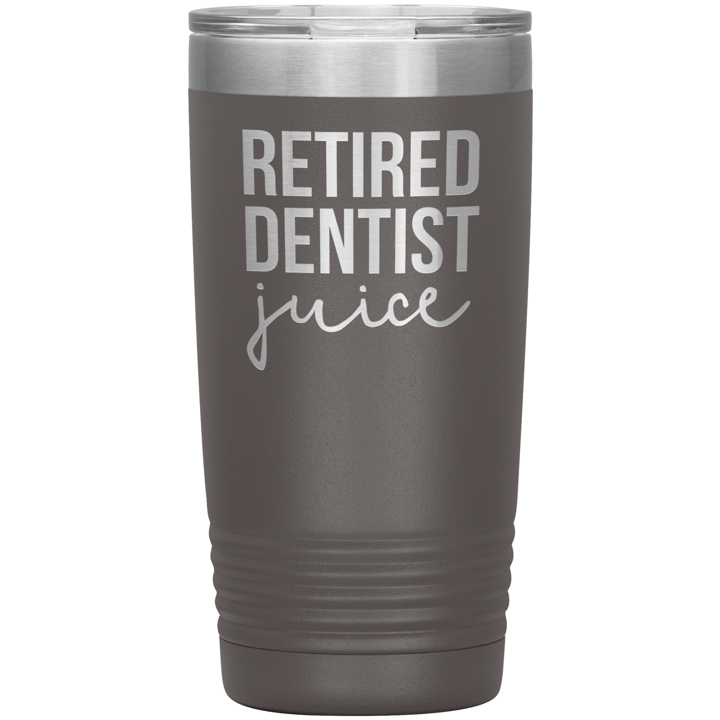 Retired Dentist Tumbler, Retired Dentist Gifts, Travel Coffee Mug, Birthday Gifts for Men and Women