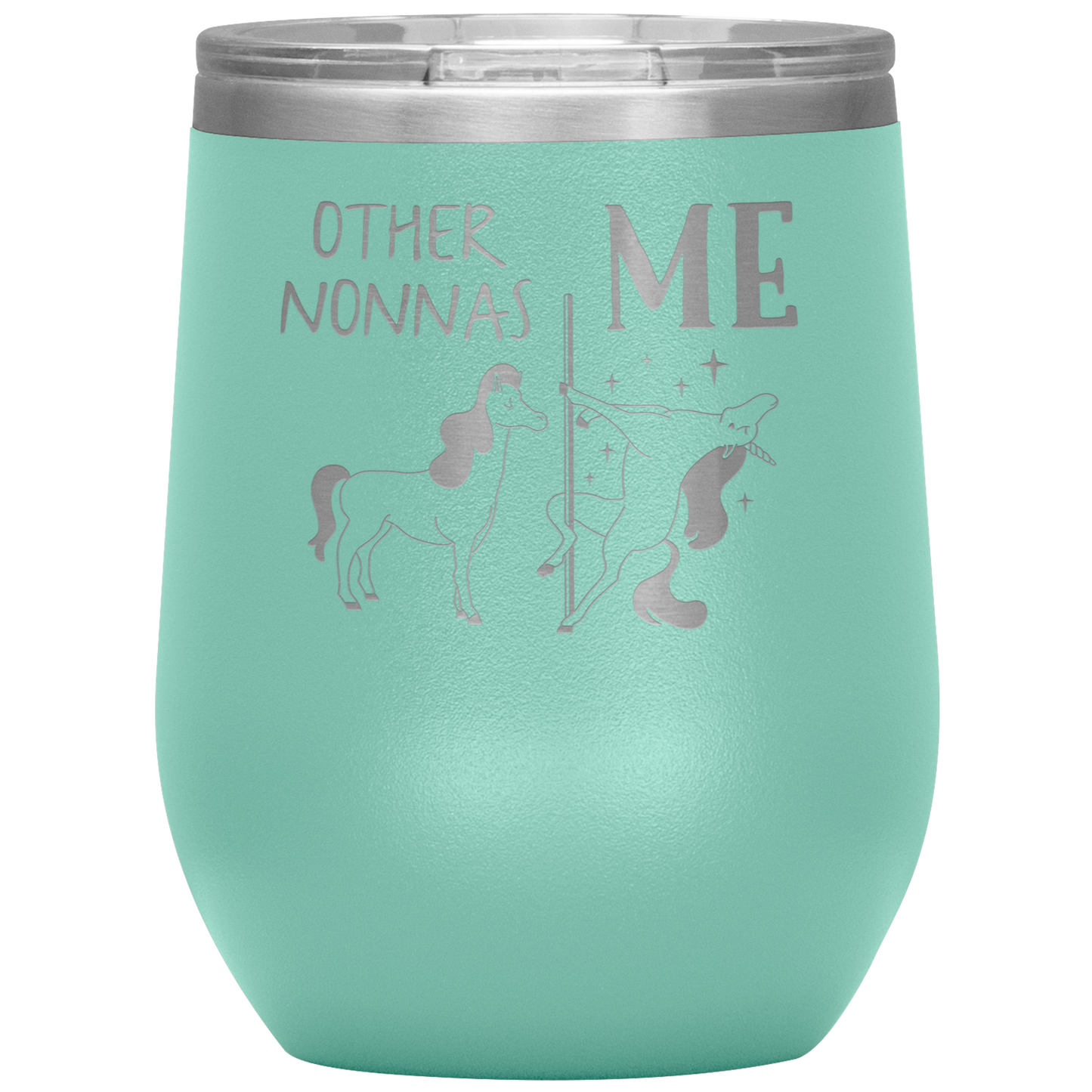 Nonna Wine Tumbler, Nonna Gifts, Travel Wine Cup, Birthday Gifts for Men and Women