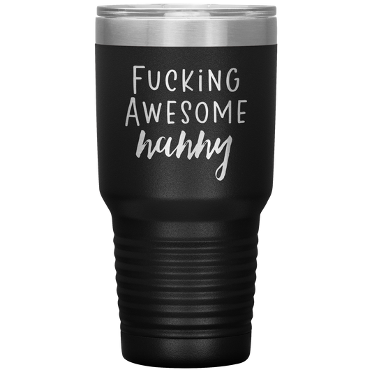 Nanny Tumbler, Nanny Gifts, Travel Coffee Mug, Birthday Gifts for Men and Women