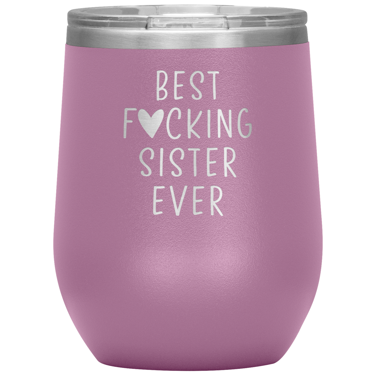 Sister Tumbler, Sister Gifts, Travel Wine Cup, Birthday Gifts for Men and Women