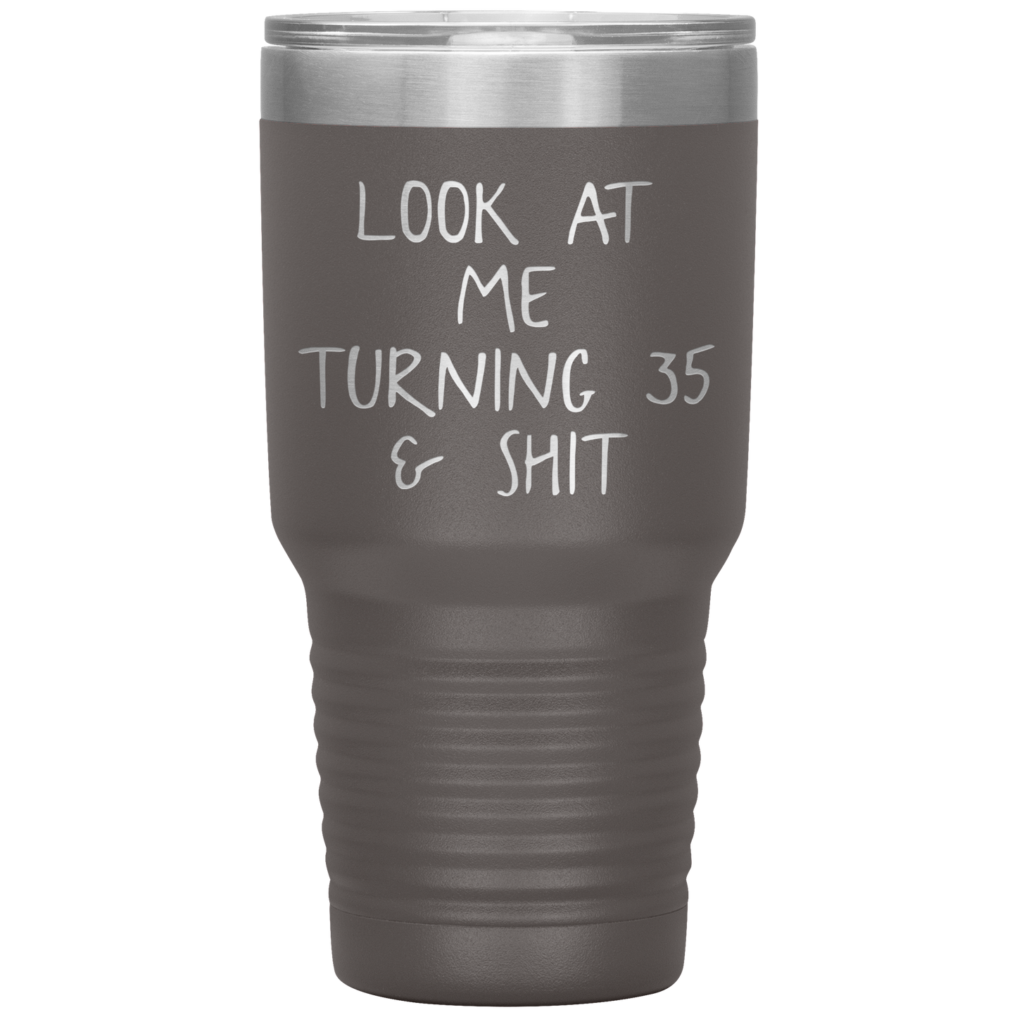 35th Birthday Tumbler, 35th Birthday Gifts, Travel Coffee Mug, Birthday Gifts for Men and Women