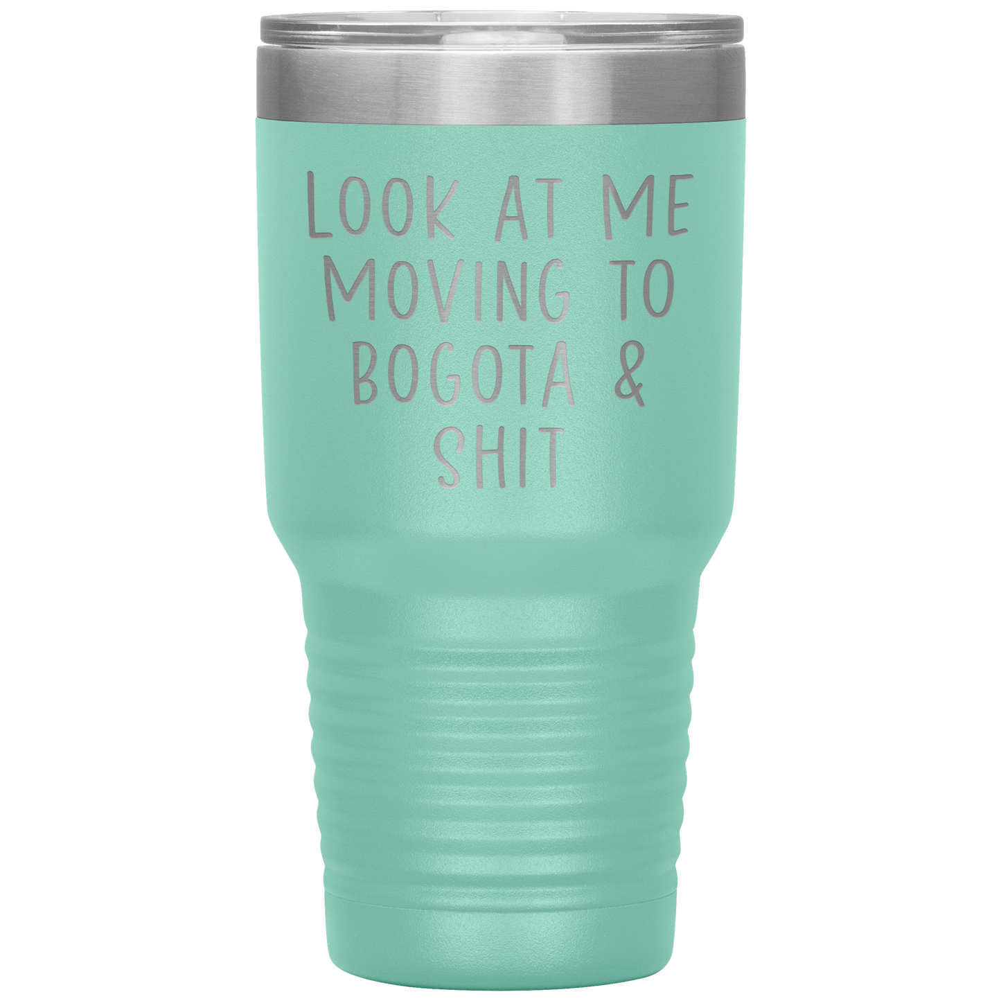 Moving to Bogota Colombia Tumbler, Funny Travel Coffee Mug, Birthday Gifts for Men and Women