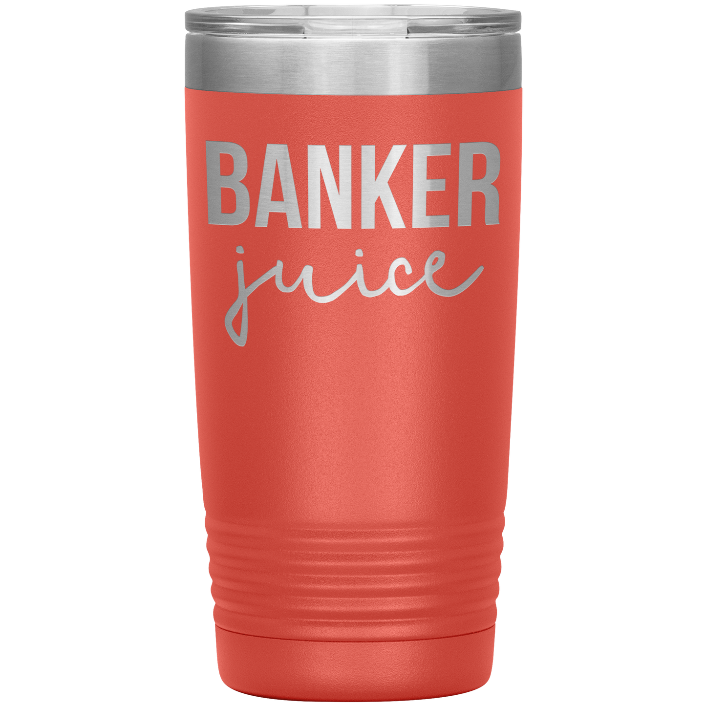 Banker Tumbler, Funny Travel Coffee Mug, Birthday Gifts for Men and Women