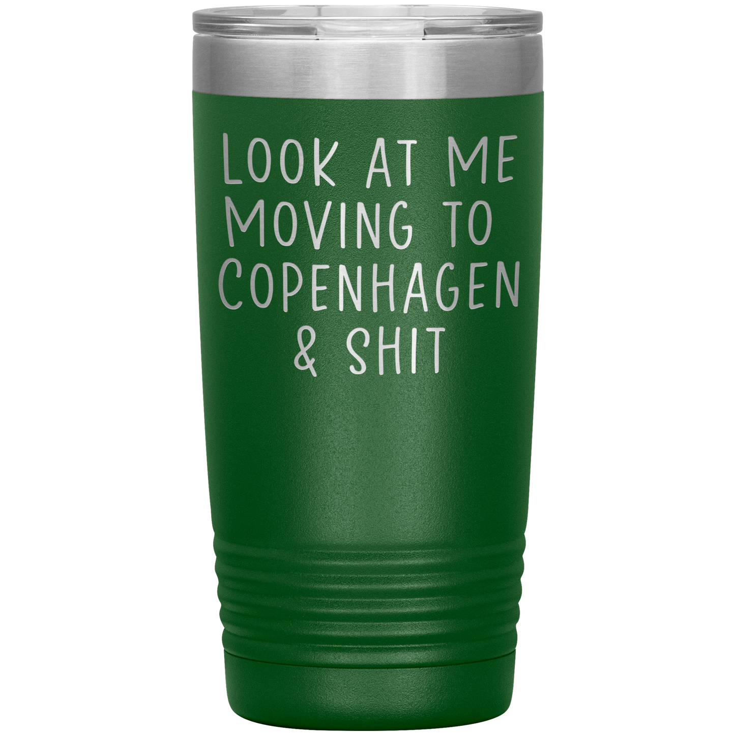 Moving to Copenhagen Denmark Tumbler, Funny Moving Away Travel Coffee Mug, Birthday Gifts for Men and Women