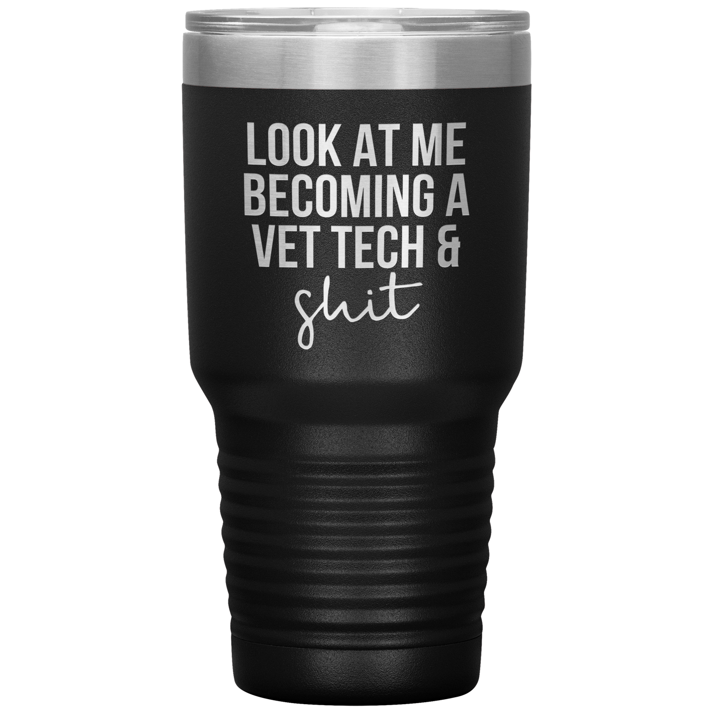 Vet Tech Tumbler, Vet Tech Gifts, Vet Tech Coffee Mug, Presentes de Aniversário para Homens e Mulheres