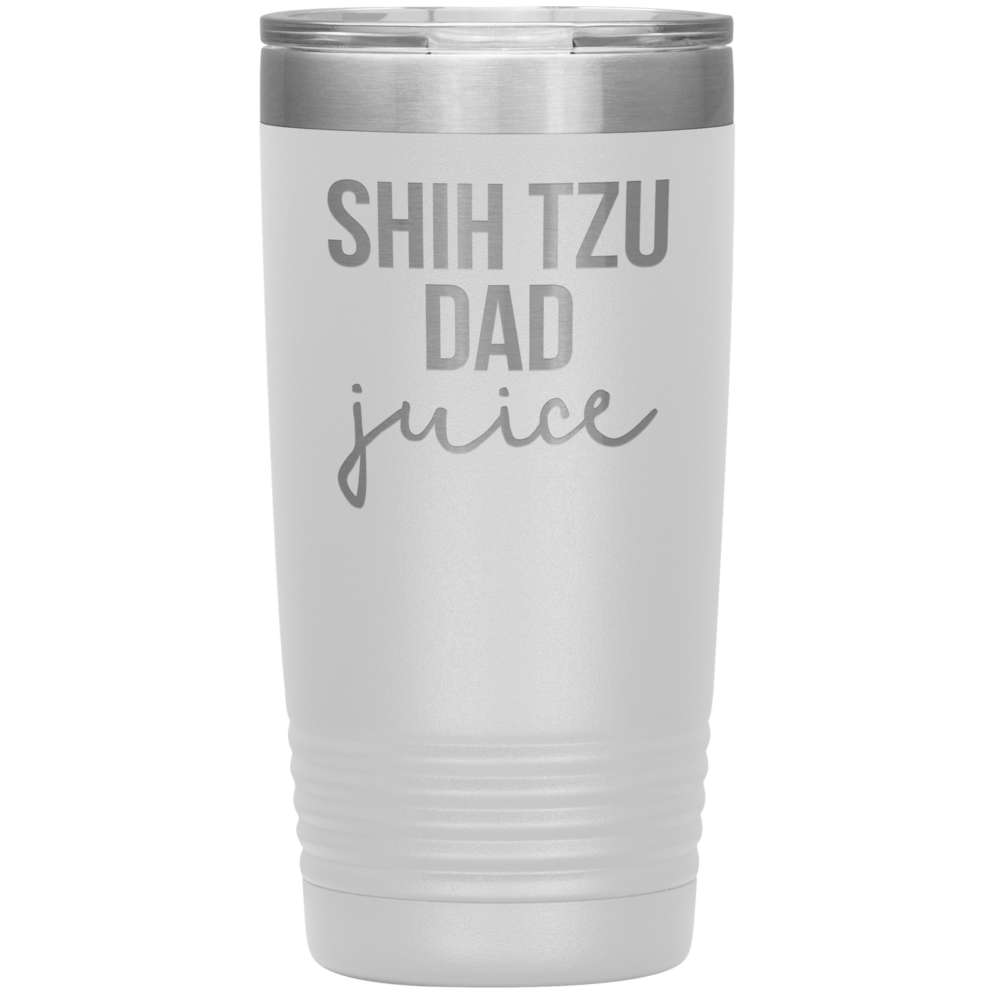 Shih Tzu Dad Tumbler, Shih Tzu Dad Gifts, Travel Coffee Mug, Cadeaux d’anniversaire pour hommes et femmes