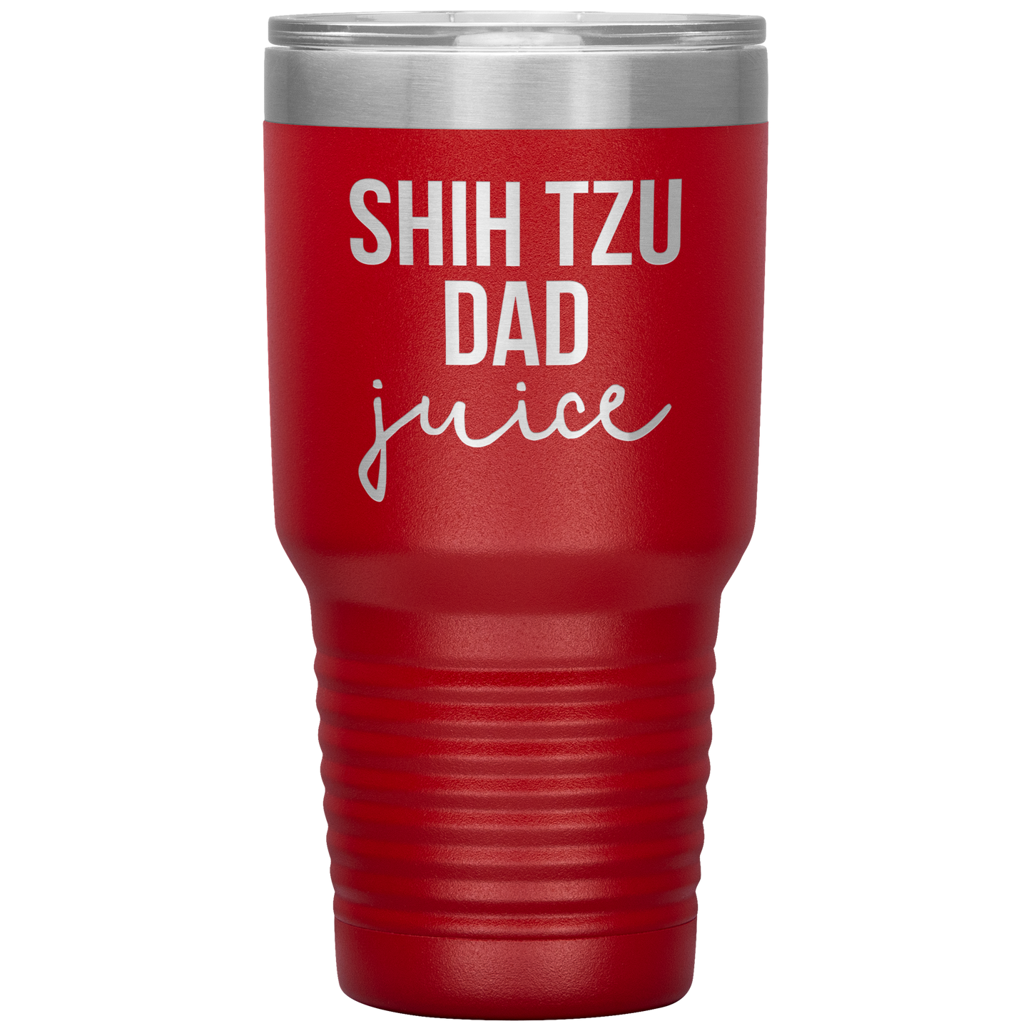 Shih Tzu Dad Tumbler, Shih Tzu Dad Gifts, Travel Coffee Mug, Birthday Gifts for Men and Women