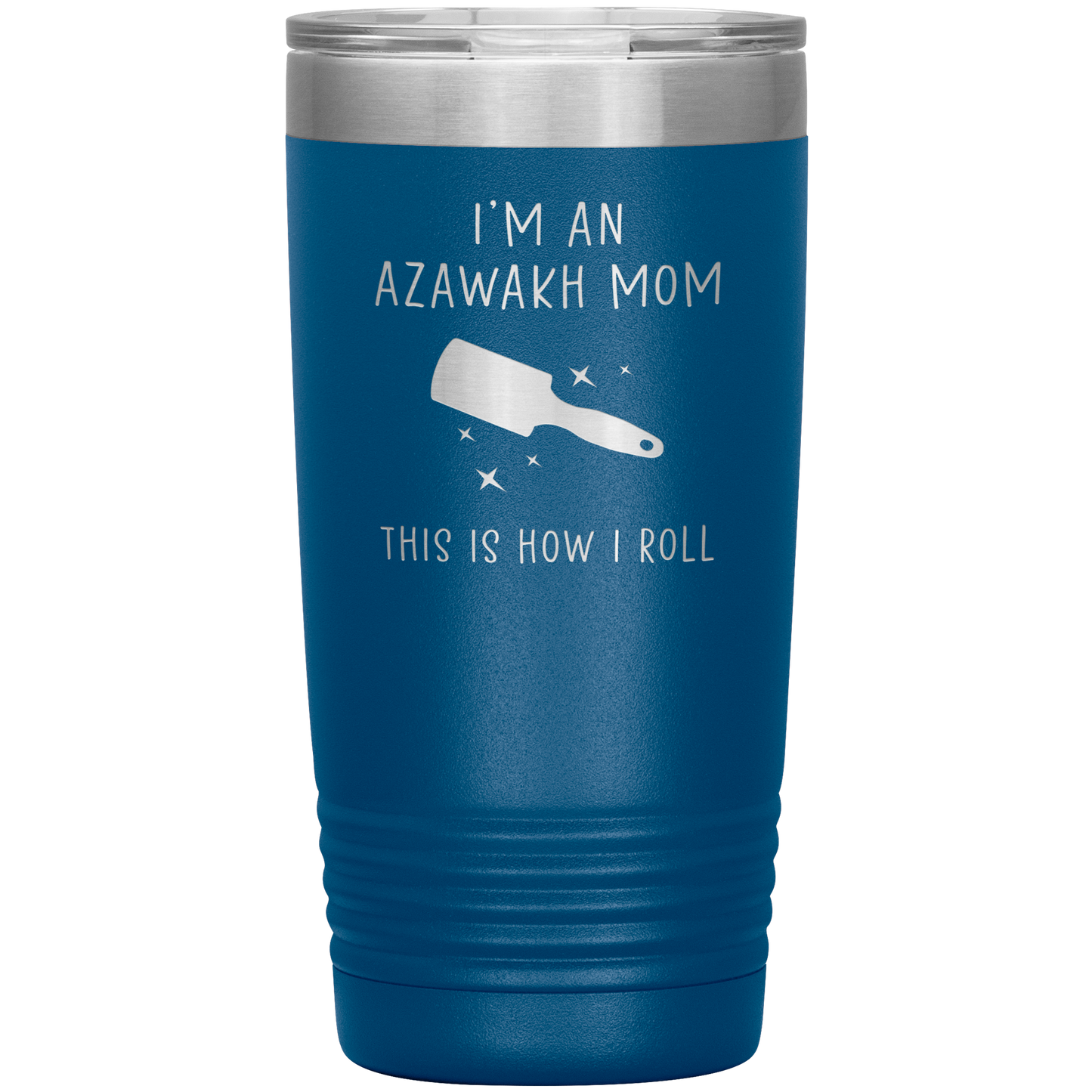 Azawakh Mom Tumbler, Funny Travel Coffee Mug, Birthday Gifts for Men and Women