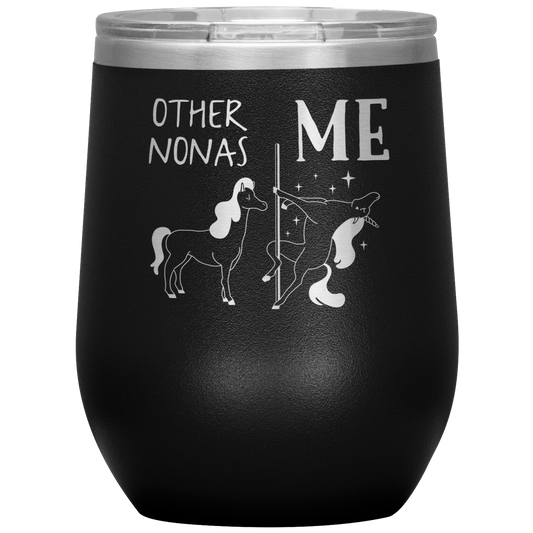 Nona Wine Tumbler, Nona Gifts, Travel Wine Cup, Birthday Gifts for Men and Women