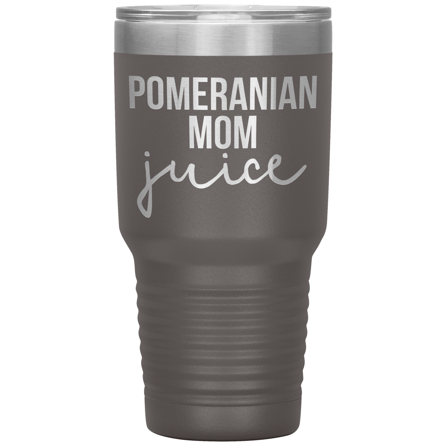 Pomerânia Mãe Tumbler, Presentes de Mãe Pomerânia, Caneca de Café de Viagem, Presentes de Aniversário para Homens e Mulheres