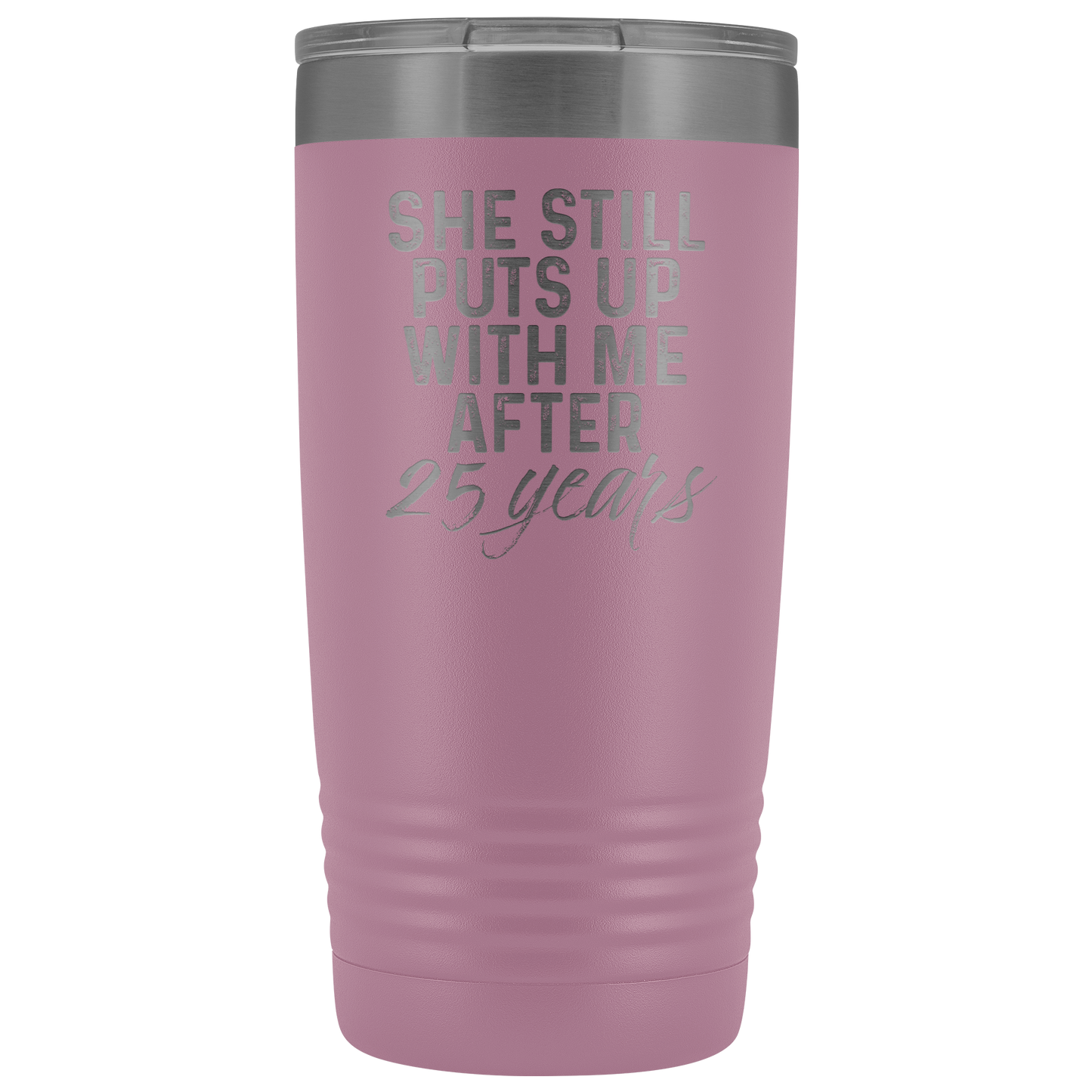 Cadeau 25e anniversaire 25 année anniversaire de mariage Tasse de café Drôle mari Tumbler Cadeaux pour lui anniversaire pour les hommes Coupe