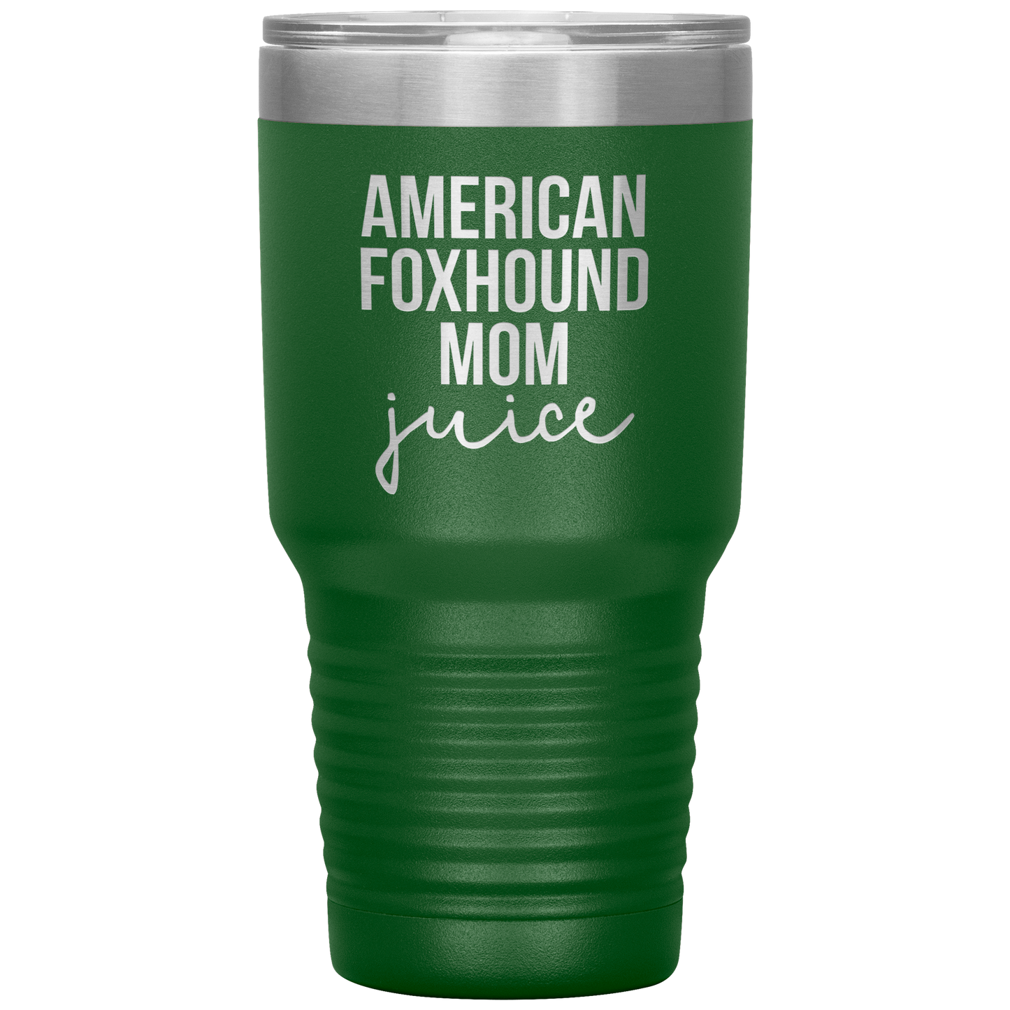 American Foxhound Mom Tumbler, Funny Travel Coffee Mug, Birthday Gifts for Men and Women