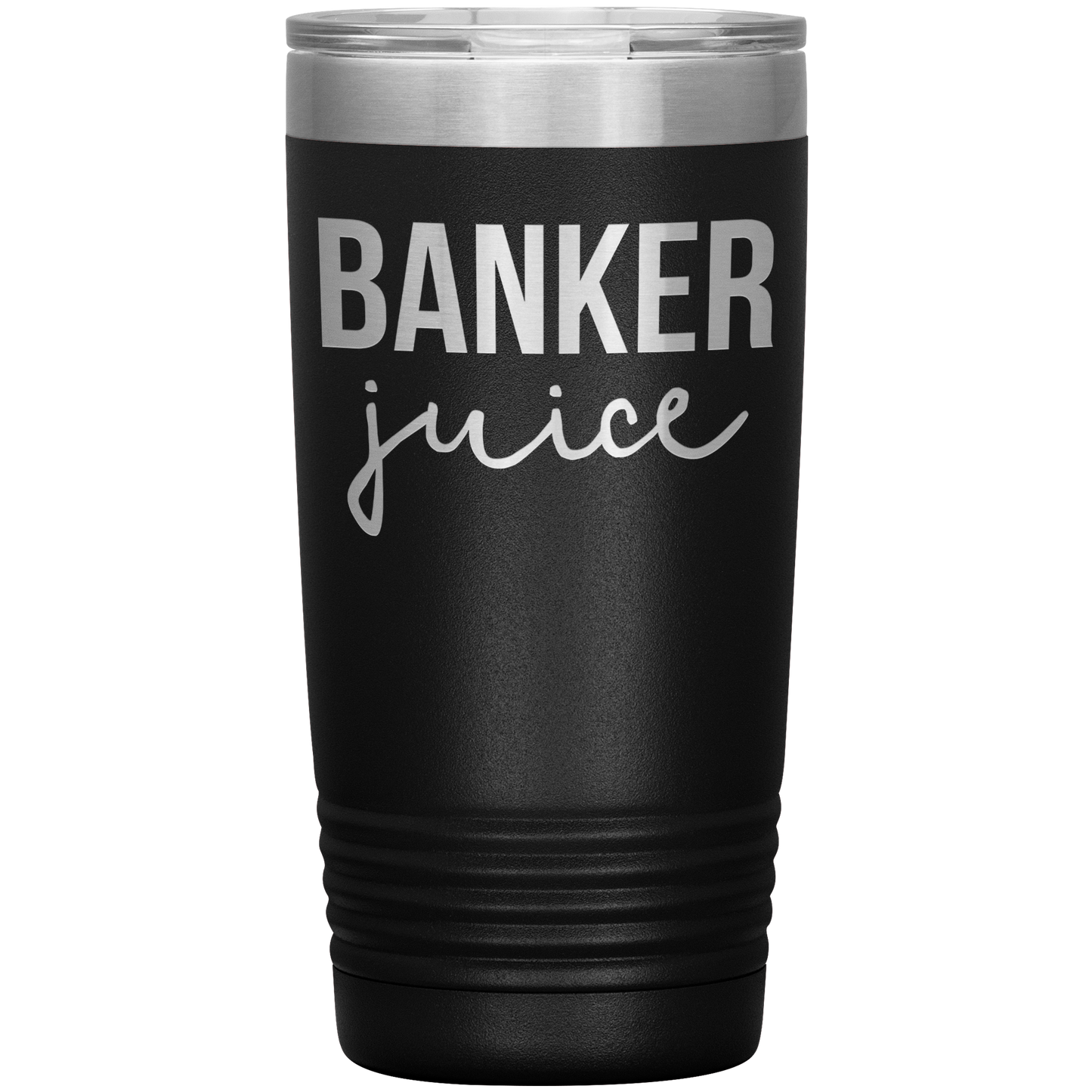 Banker Tumbler, Funny Travel Coffee Mug, Birthday Gifts for Men and Women