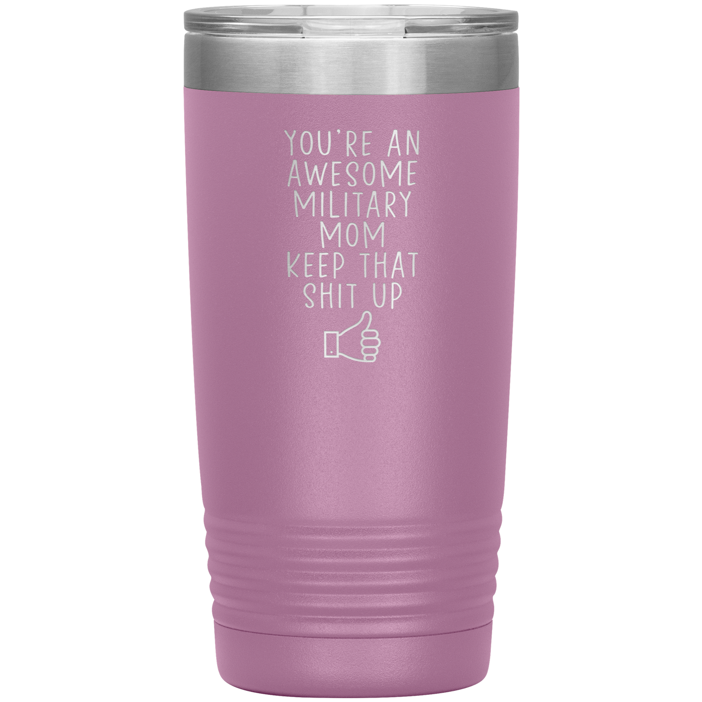 Mãe militar Tumbler, Presentes da Mãe Militar, Caneca de Café de Viagem, Presentes de Aniversário para Homens e Mulheres