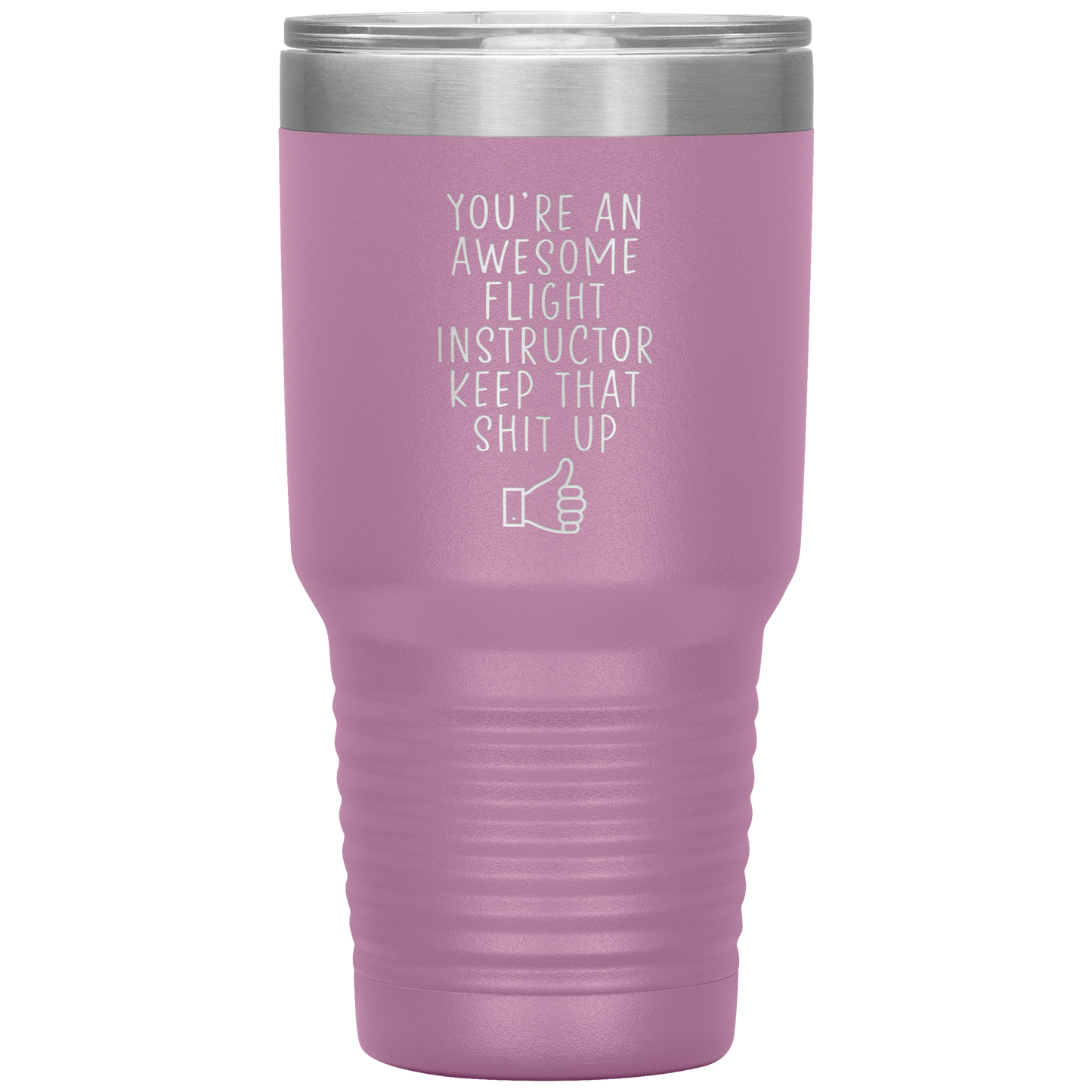 Instructeur de vol Tumbler, Dons d'instructeur de vol, Mug de café de voyage, Cadeaux d'anniversaire pour les hommes et les femmes